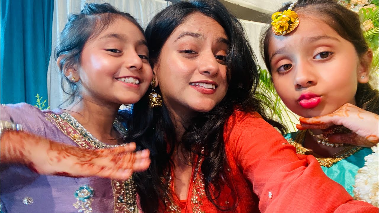 Dhulhan ki haldi🧡✨Hum legaye dhulhan ko bari🌼Shaa Khan Vlogs