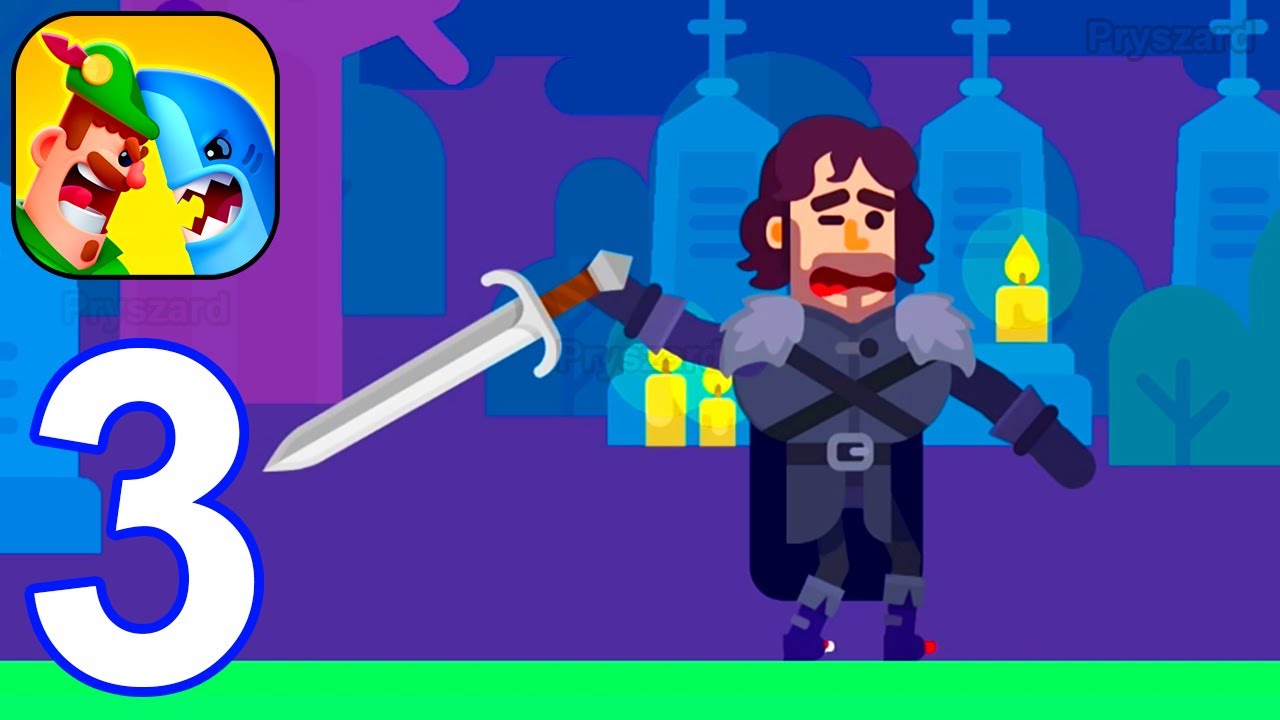 Bowmasters - Gameplay Walkthrough Part 3 - 5 New Characters (Android,iOS)