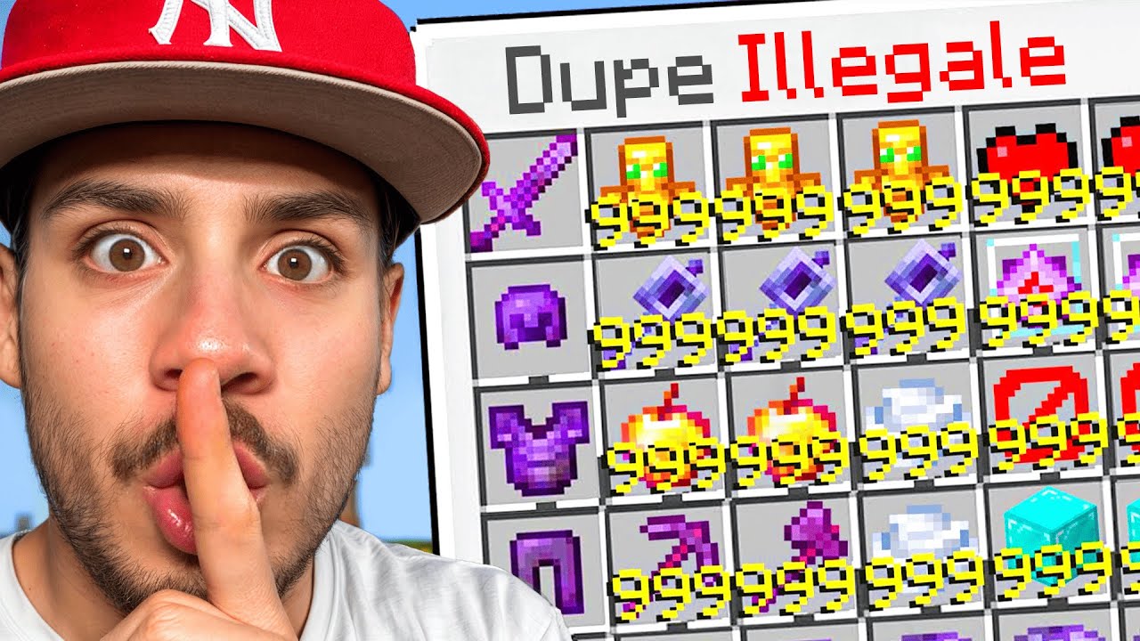 HO DUPLICATO OGGETTI NEL MIO SERVER MINECRAFT FINCHÈ NON MI HANNO BECCATO!