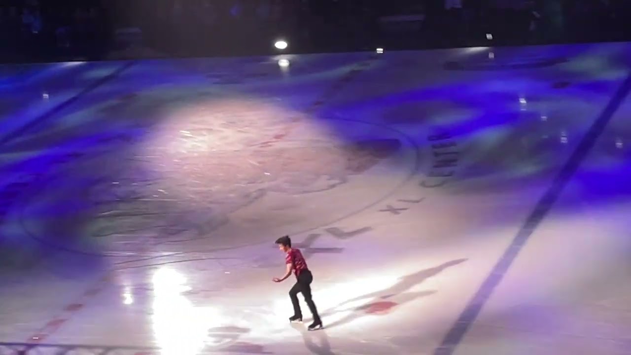 Nathan Chen (陈巍) performed “Space Song” at Stars On Ice in Hartford Connecticut