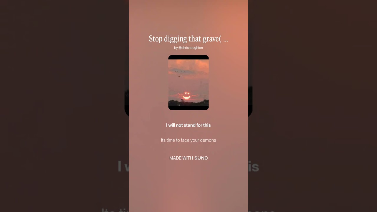 Stop digging that grave 