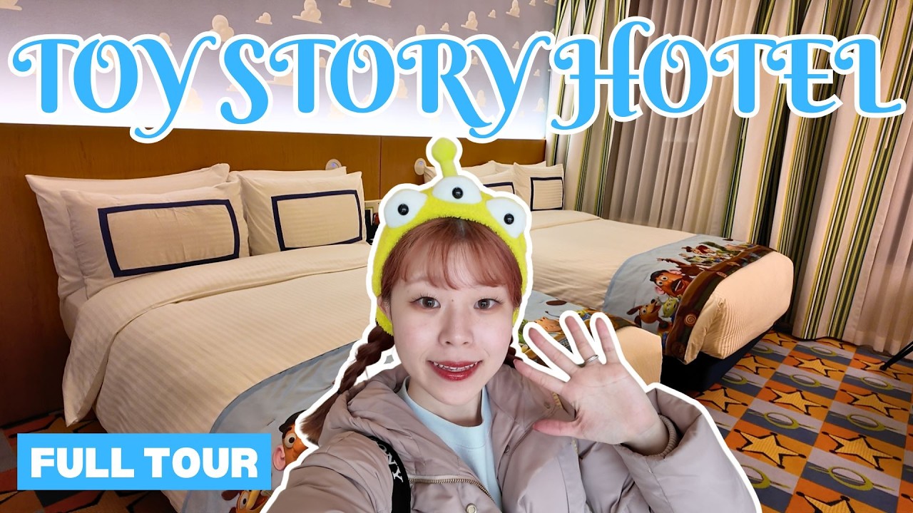 Shanghai Disney Toy Story Hotel FULL TOUR 🩵💫 | Room Tour, Courtyards, & All the Details You’ll Love!