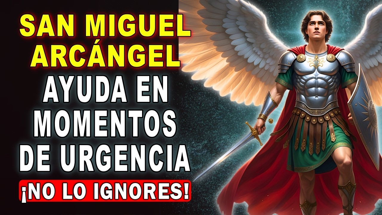 ¡CORTA TODO MAL! ⚔️ Oración a la ESPADA de SAN MIGUEL ARCÁNGEL para Momentos Difíciles 🛡️