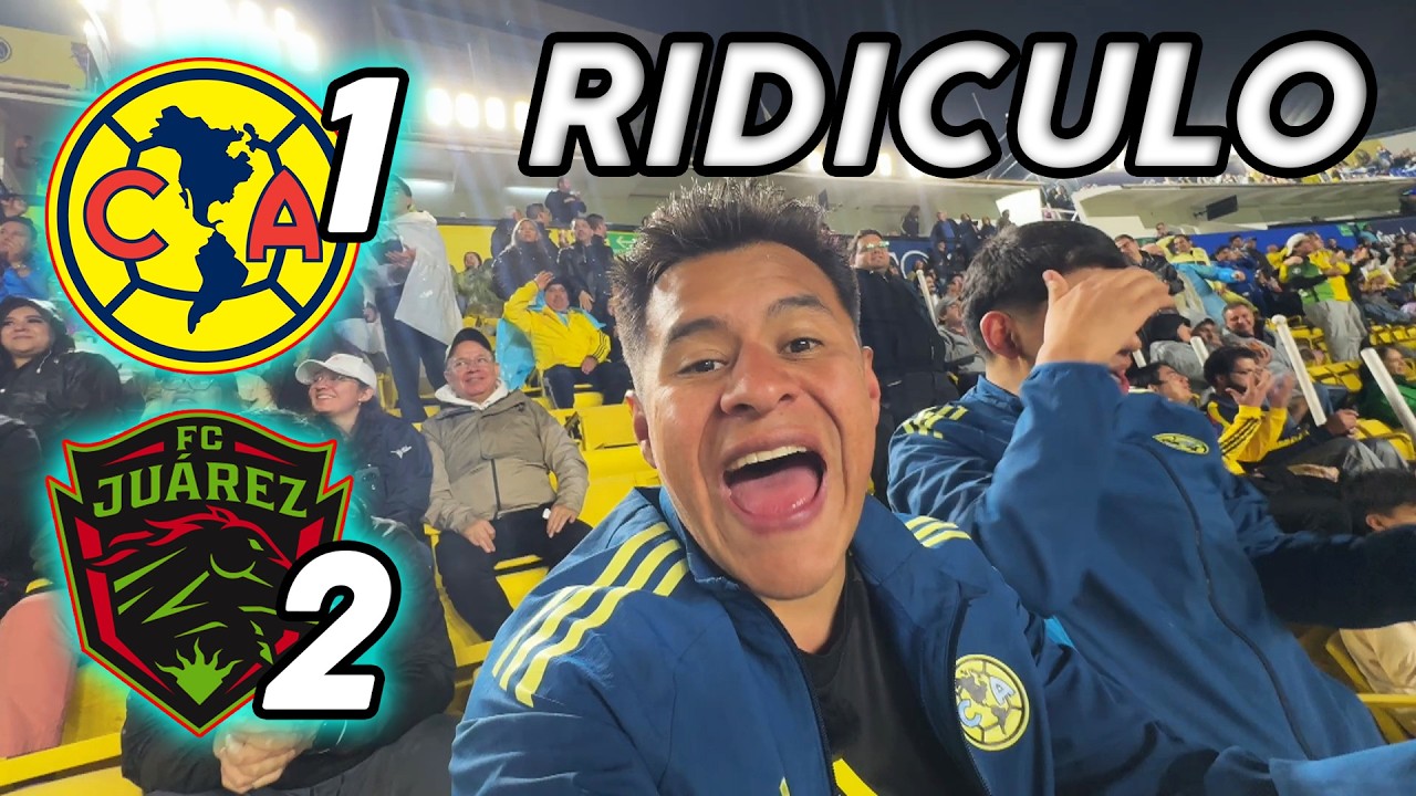 ¡LLANTO OVIPARO! Reacciones AMERICA 1-2 JUAREZ DESDE EL ESTADIO Jornada 9