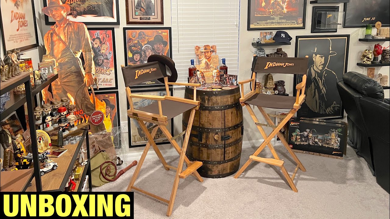 UNBOXING | Regal Robot Indiana Jones Director Chairs #unboxing #indianajones #regalrobot