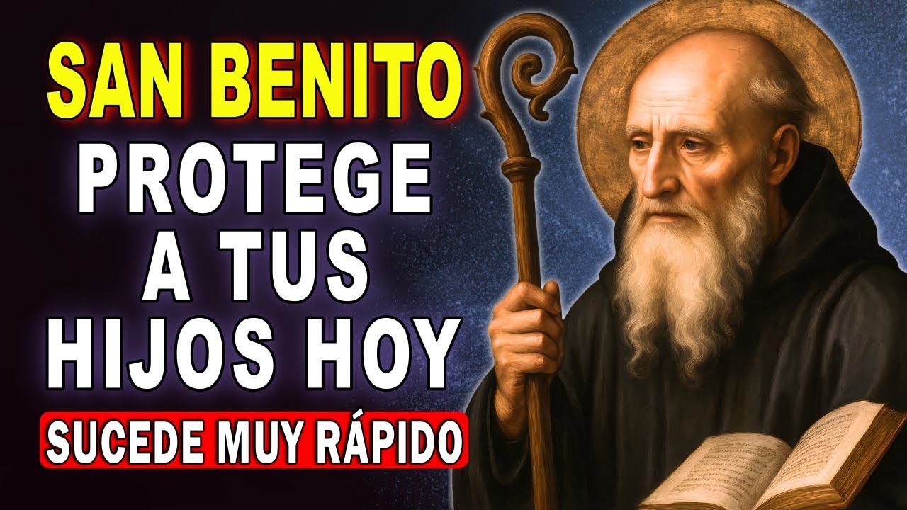 ROSARIO DE SAN BENITO POR LOS HIJOS 🛡️ PROTECCIÓN CONTRA TODO PELIGRO 🙏