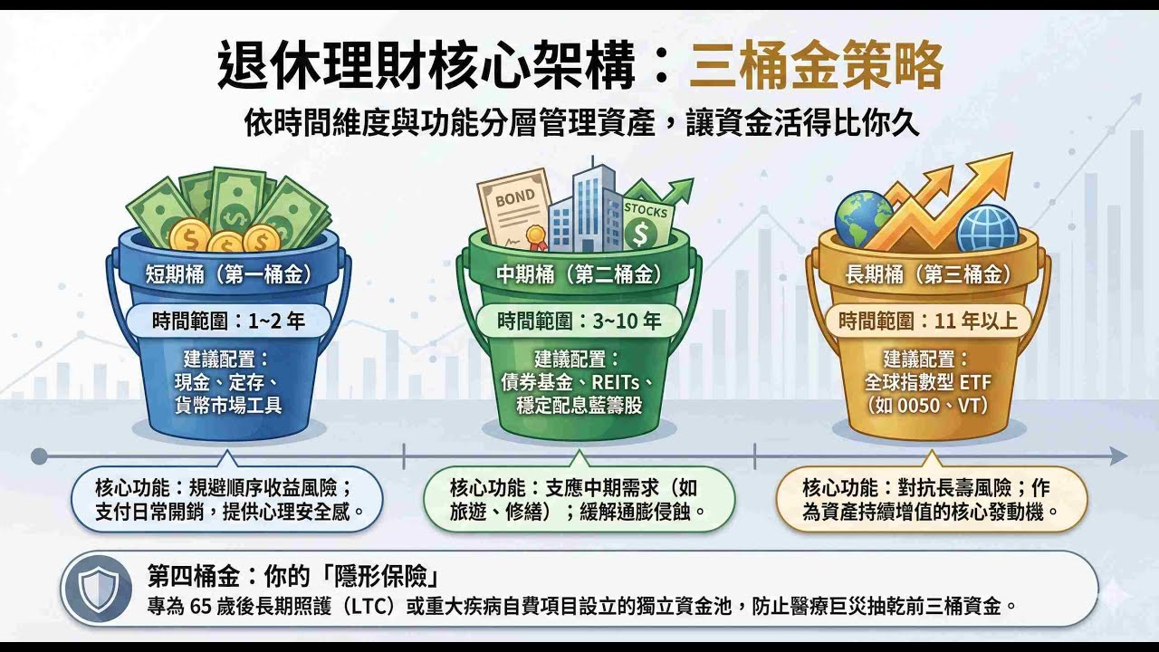 【2026/01/29】#29 退休規劃打造終生的財務韌性，新手退休準備--別讓「活太久，錢花光」成為噩夢！打造安心養老的財務堡壘，其實比你想得更簡單。