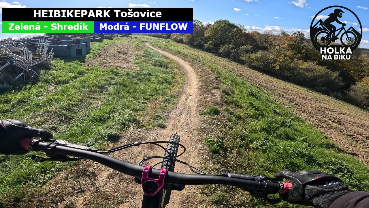 HEIPARKTošovice #1 - Zelená + modrá - POV jízda - Holka na biku