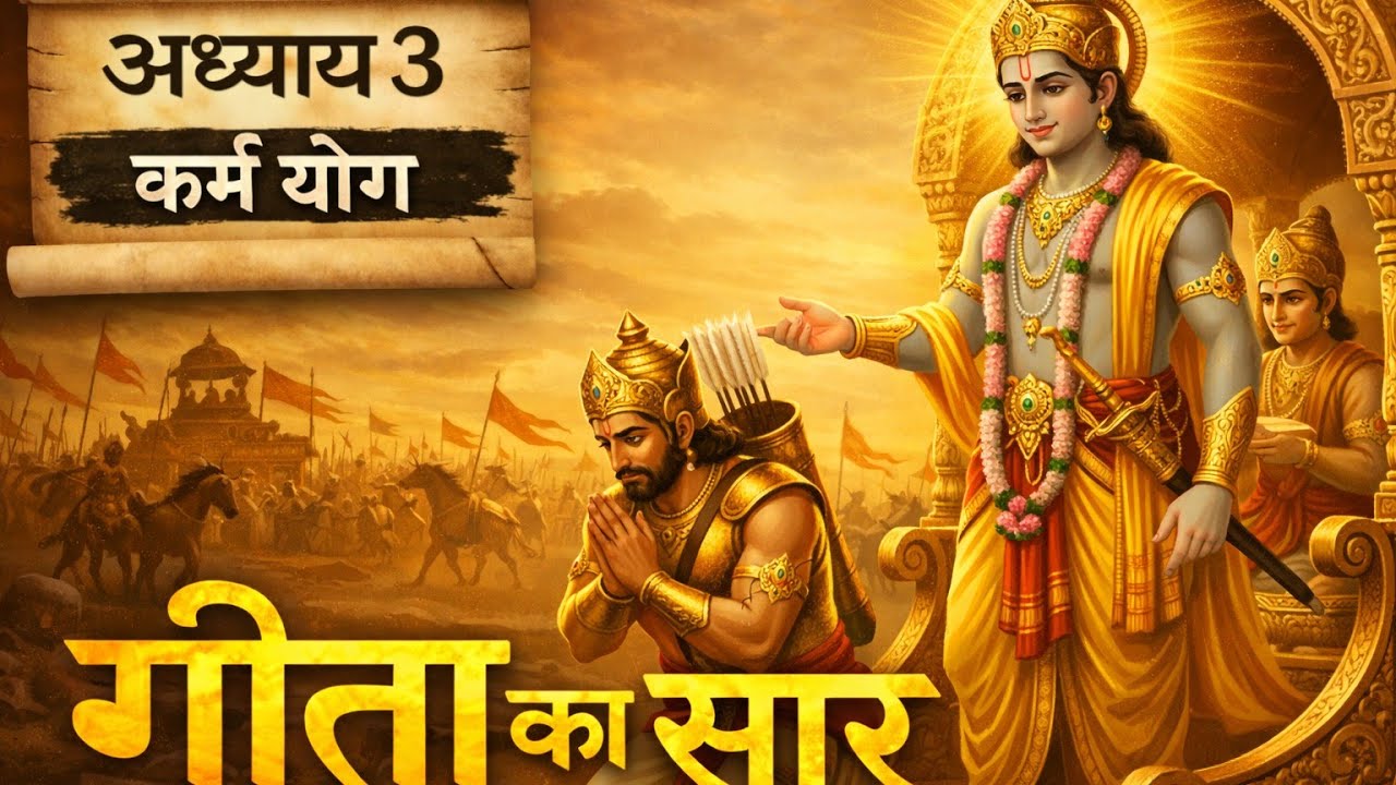 Gita Chapter 3 Karma Yoga Explained | कर्म योग का पूरा रहस्य