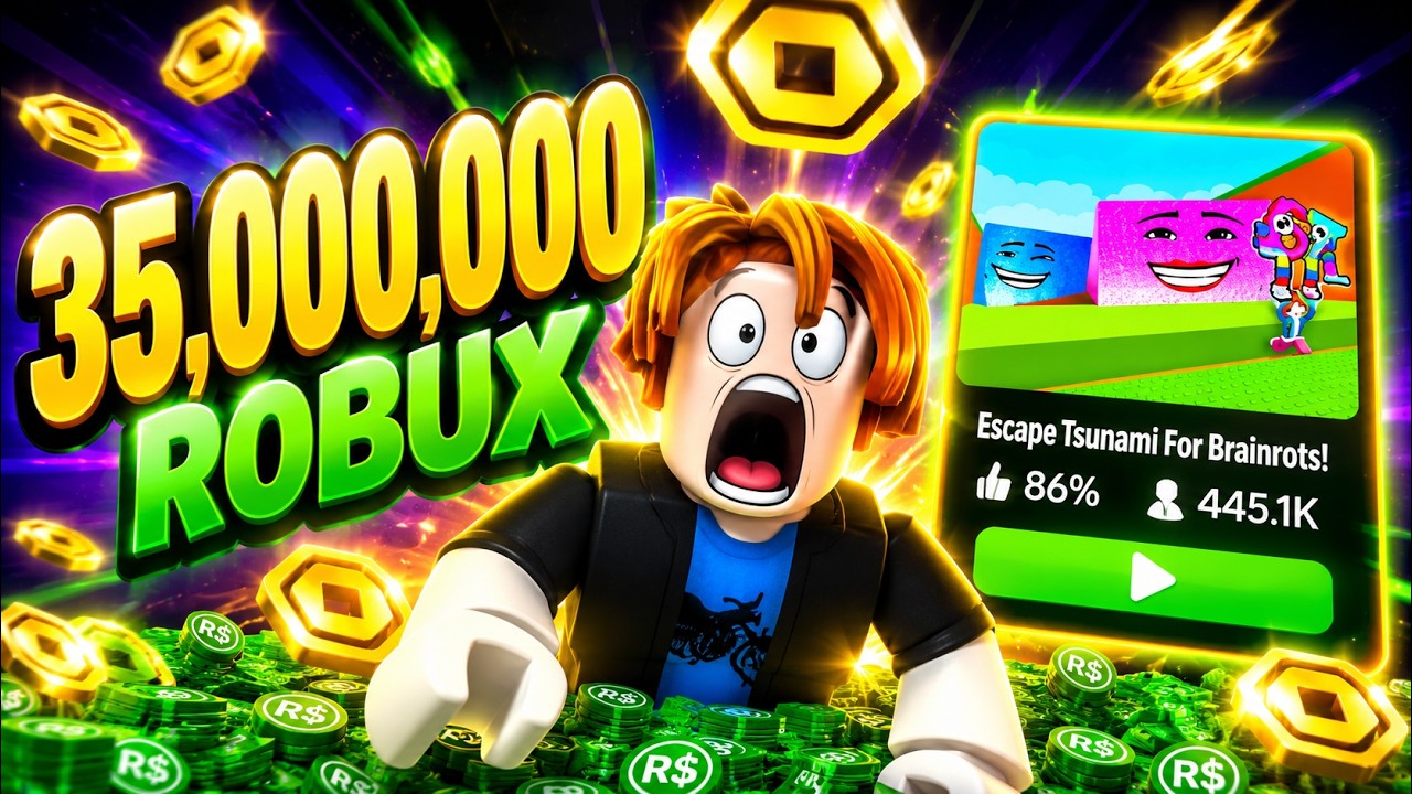 Как я создал шаблон игры, принесший 35 МИЛЛИОНОВ Robux!