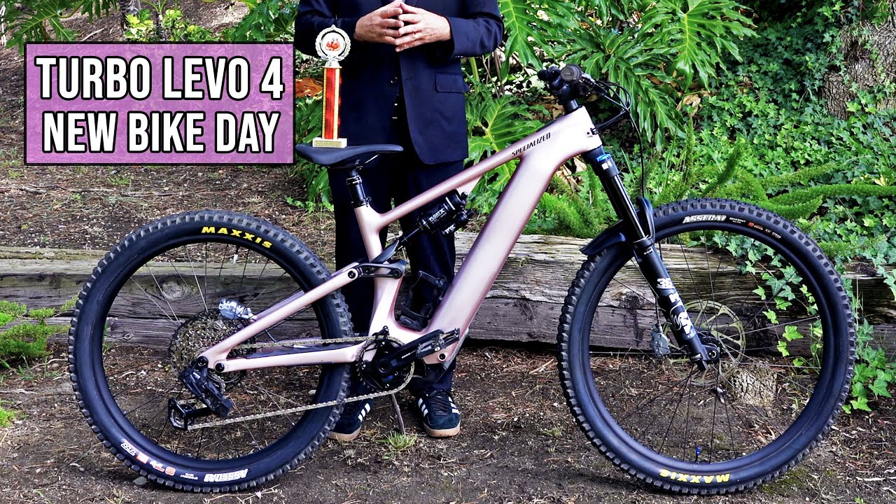 New Bike Day First Look - My Specialized Turbo Levo 4