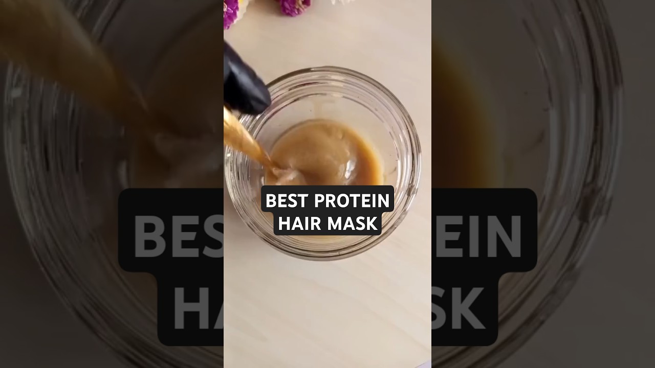 How to make protein hair mask for hair growth #hairgrowth #hairmask #proteinhairmask #hairgrowthtips