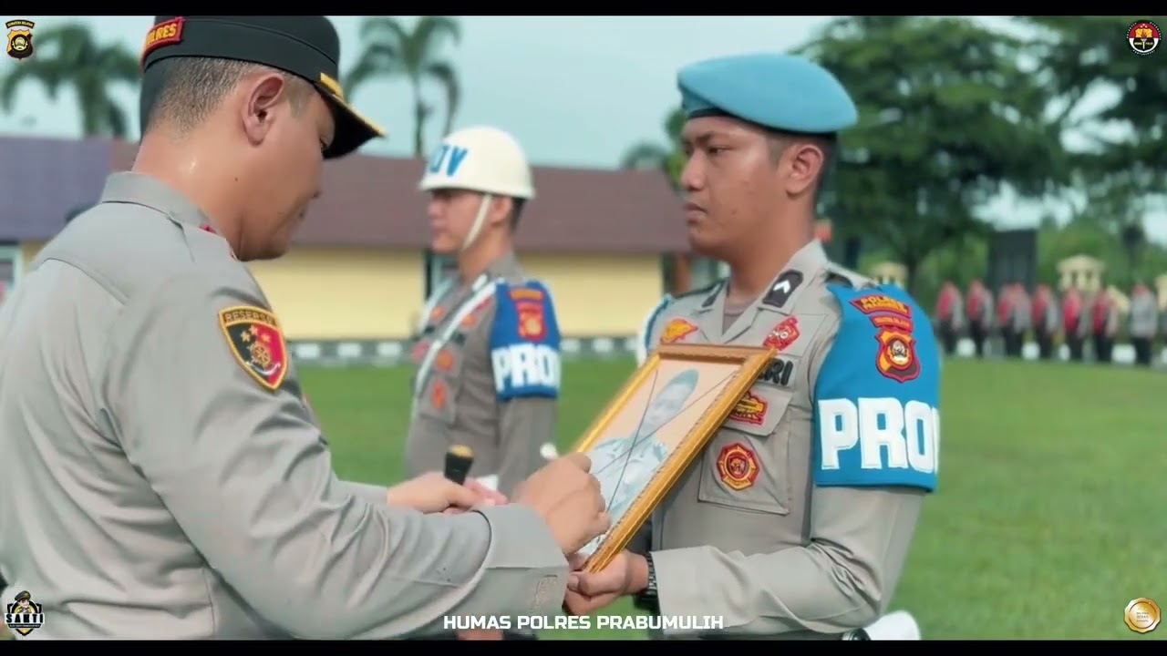 Upacara PTDH Personel Polres Prabumulih 