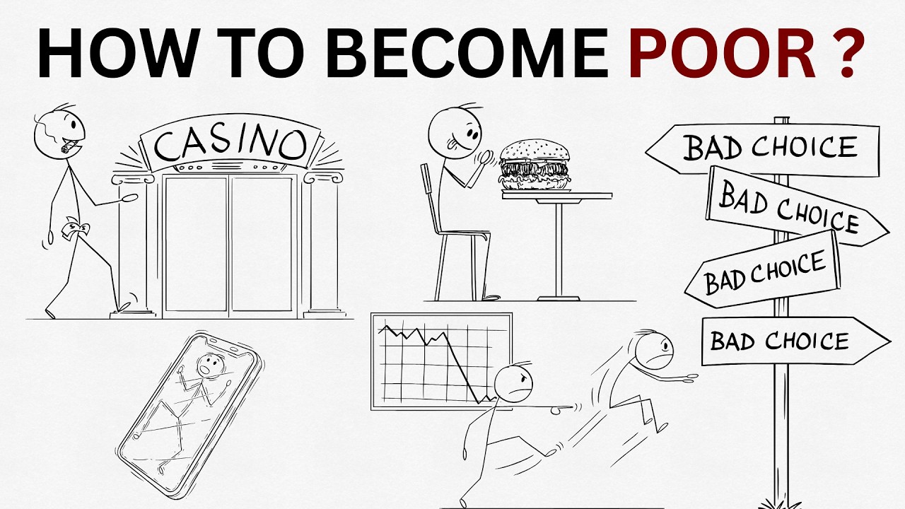How to become Poor ?