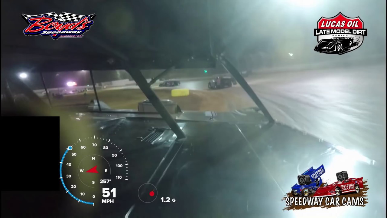 #0 Scott Bloomquist - Lucas Oil Super Late Model - 3-23-18 Boyd's Speedway - In Car Camera
