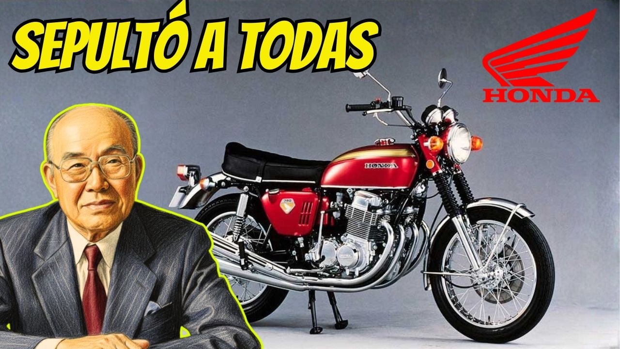 ⚙️ HONDA CB750 🏍️ EL INGENIO JAPONÉS QUE ELIMINÓ LA COMPETENCIA 🔥 DOCUMENTAL COMPLETO