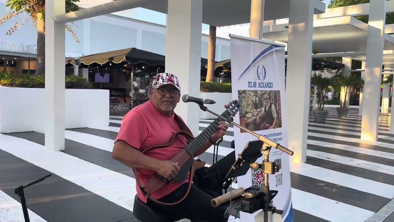Lincoln Rd, Miami Beach, Street Performance (Covers)