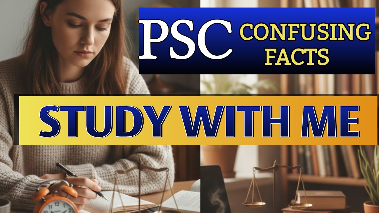 PSC CONFUSING FACTS |STUDY WITH ME |Smart Start Psc