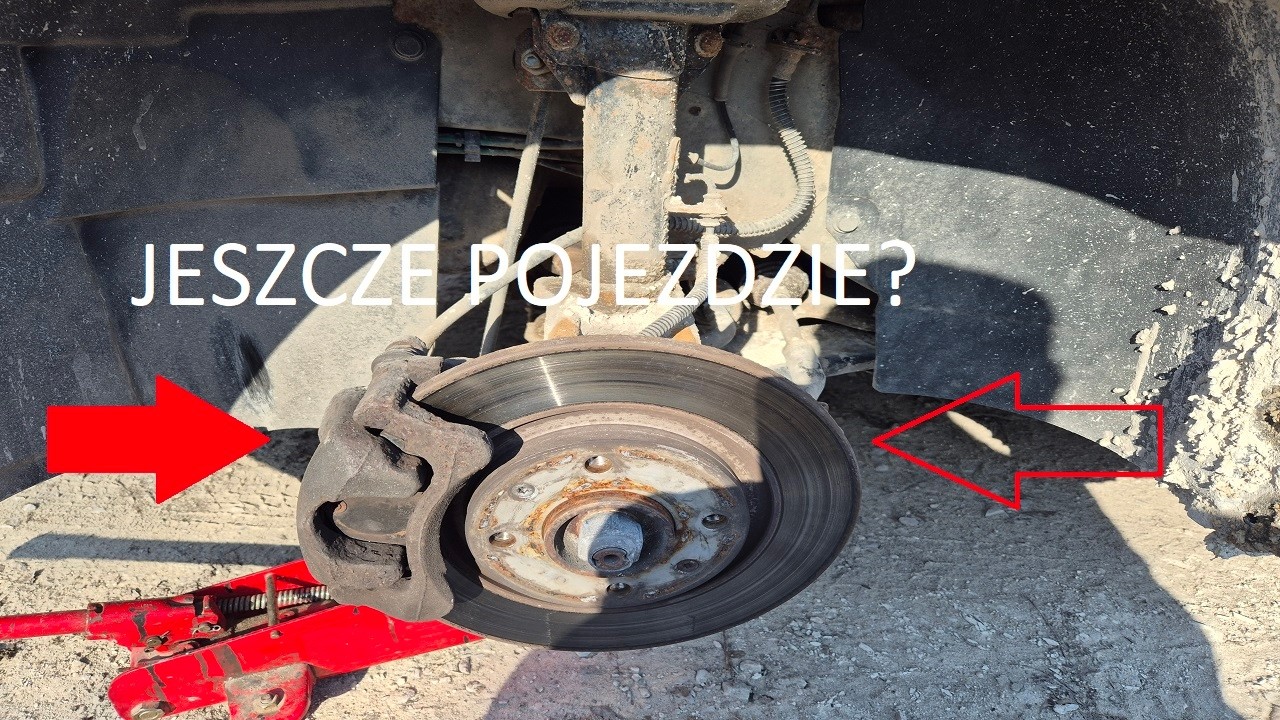 Zdejmowanie koła na szybkości/Felgi już pomalowane/Co tak piszczy hamulce?