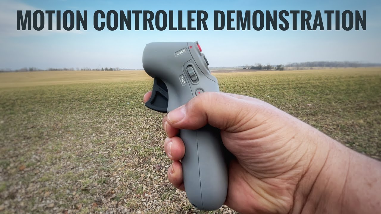DJI Motion Controller Demonstration and Distance Test