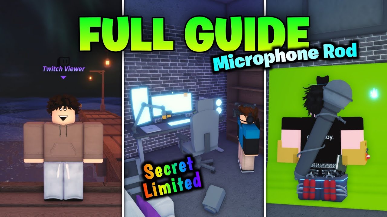 Full Guide to Secret MICROPHONE ROD in FISCH