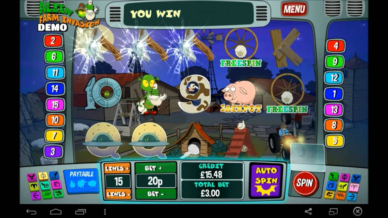 mFortune  Alien Farm Invasion - Alien Invasion Video Slot
