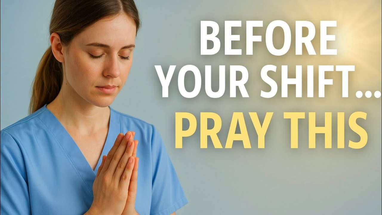 Morning Prayer for Nurses and Caregivers &ndash; God, Walk With Me Today