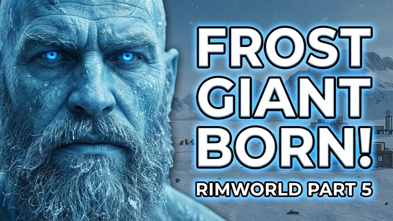 A New Frost Giant Is :Born Frost Giants Surviving in the Tundra Rimworld Part 5