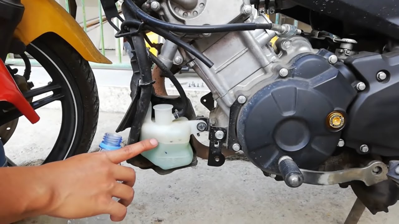 SNIPER 150 COOLANT REFILL (FULL TUTORIAL)
