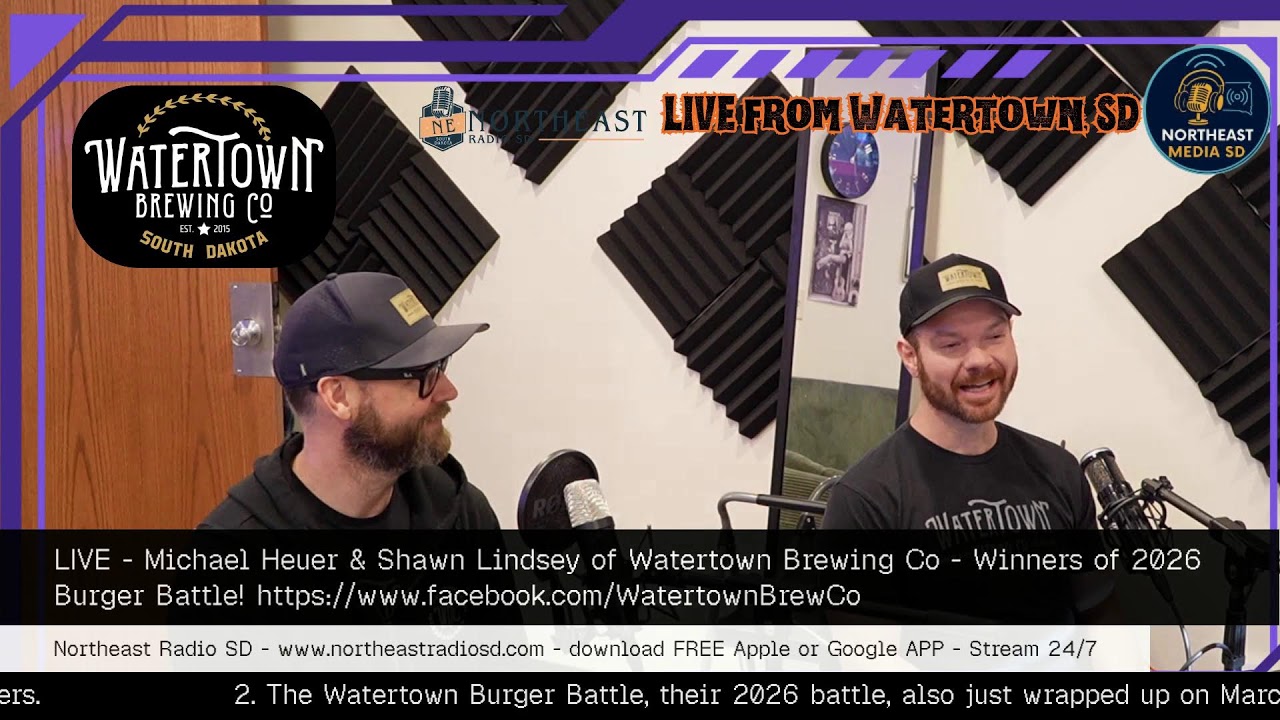 LIVE - Watertown Brewing Co - Michael Heuer & Shawn Lindsey