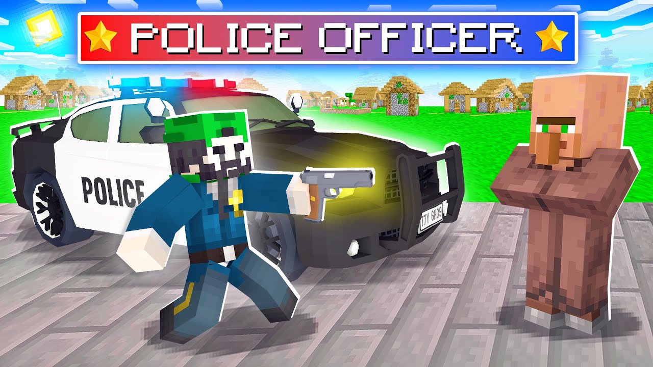 ich PRANKE YOUTUBER als FAKE POLIZIST in Minecraft!