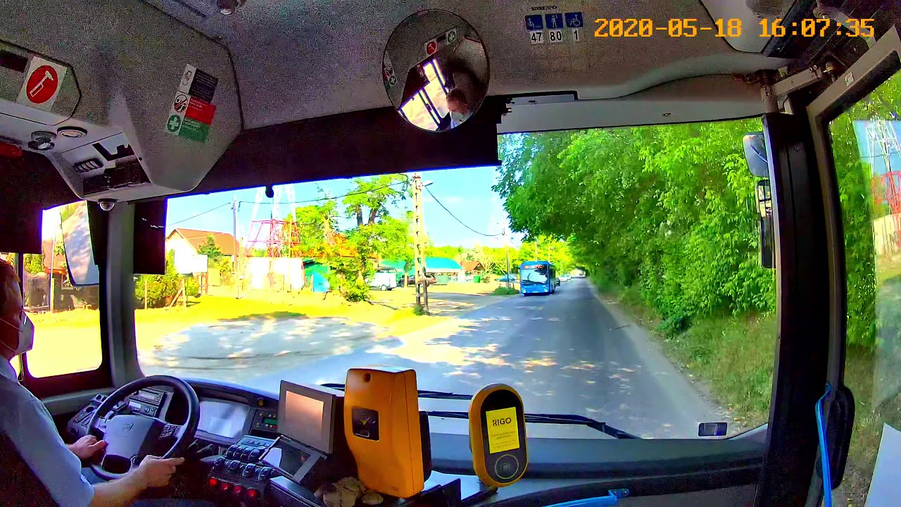 BKK (Budapest) 169E 1. rész / Part 1 -- Örs vezér tere - Pécel, Kun József utca (eredeti hang)