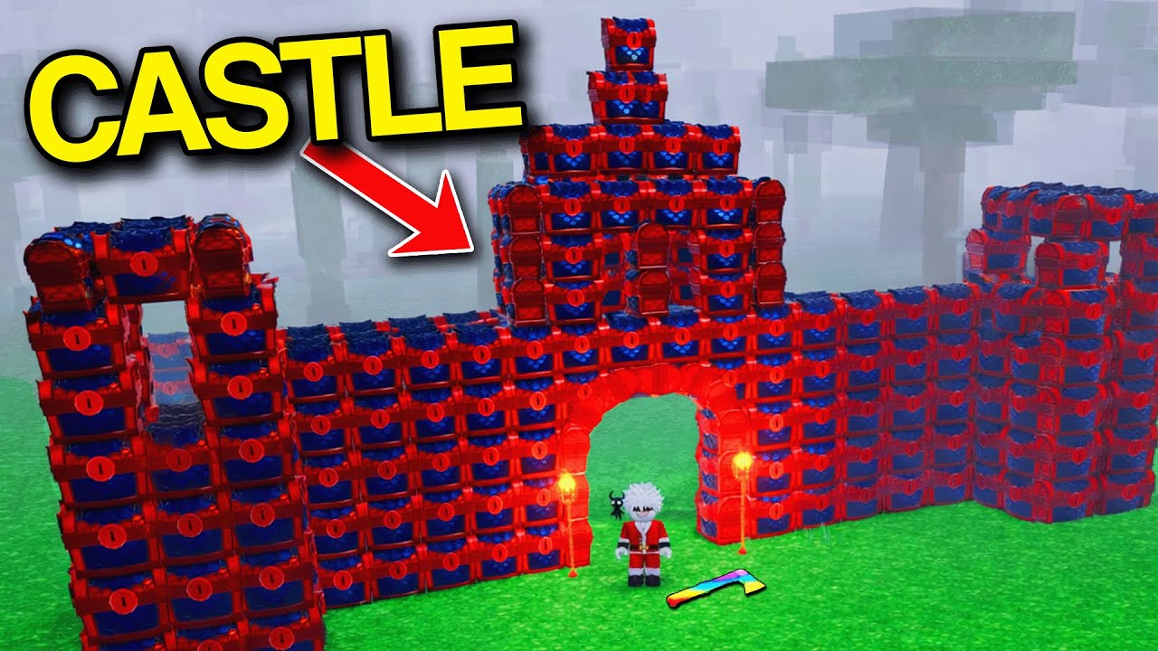 I FOUND A RUBY CHEST CASTLE in 99 NIGHTS in THE FOREST!