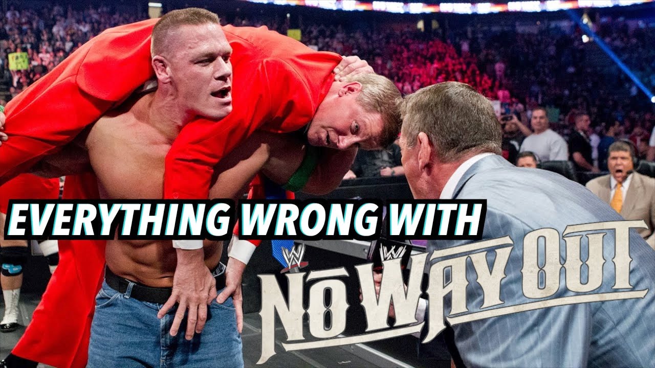 Everything Wrong With WWE No Way Out 2012