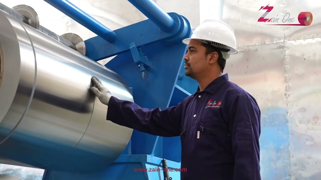مصنع زين وان: طلاء الألمنيوم والاستيل | Zain One industry: Aluminum and Steel Coating