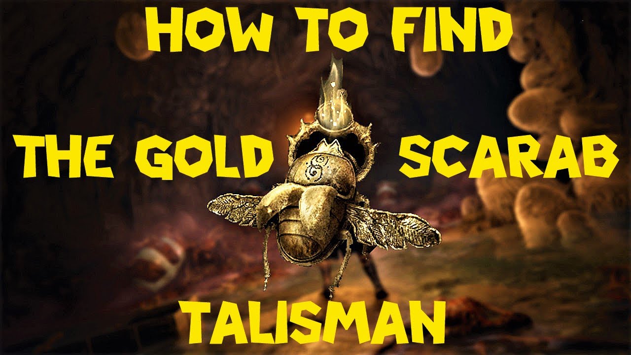 ELDEN RING - How To Find The Gold Scarab Talisman GUIDE LOCATION