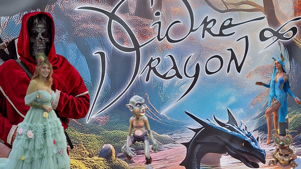 cidre et dragon 2024 FRANCE cosplay music vidéo 4K
