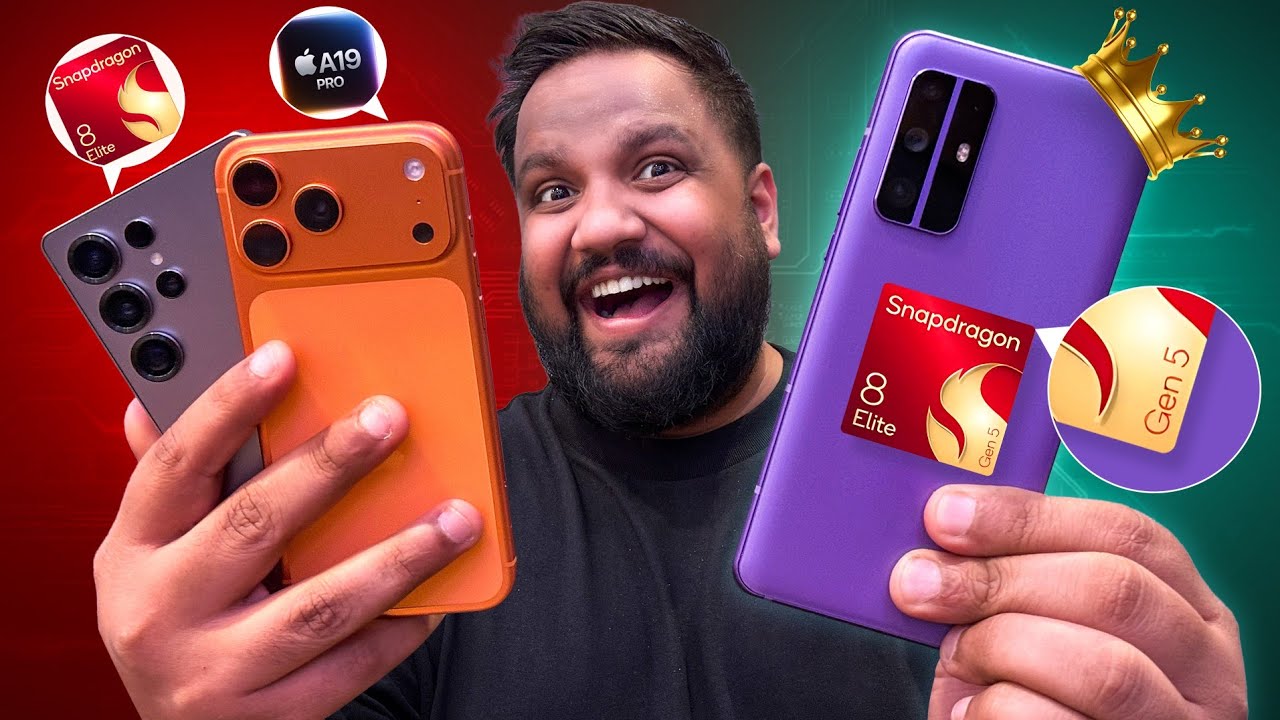 Snapdragon 8 Elite Gen 5 Benchmarked vs A19 Pro & 8 Elite - Apple Should Worry?