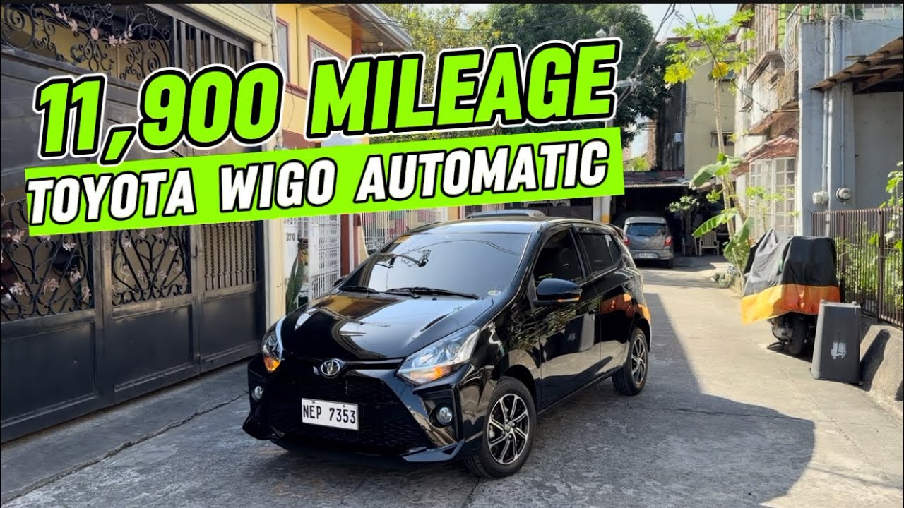 LOW MILEAGE TOYOTA WIGO G