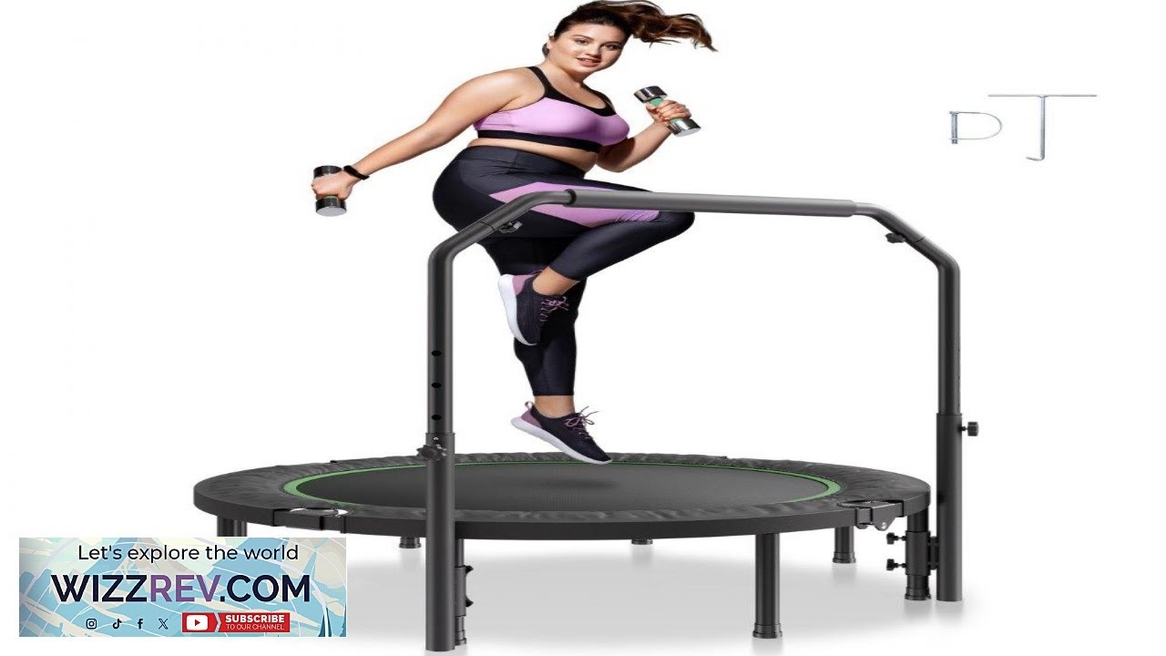 VEVOR Exercise Trampoline Fitness Fun Full Body Workout