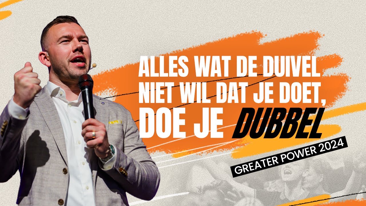 Alles wat de duivel niet wil dat je doet, doe je dubbel @ Voice of Faith