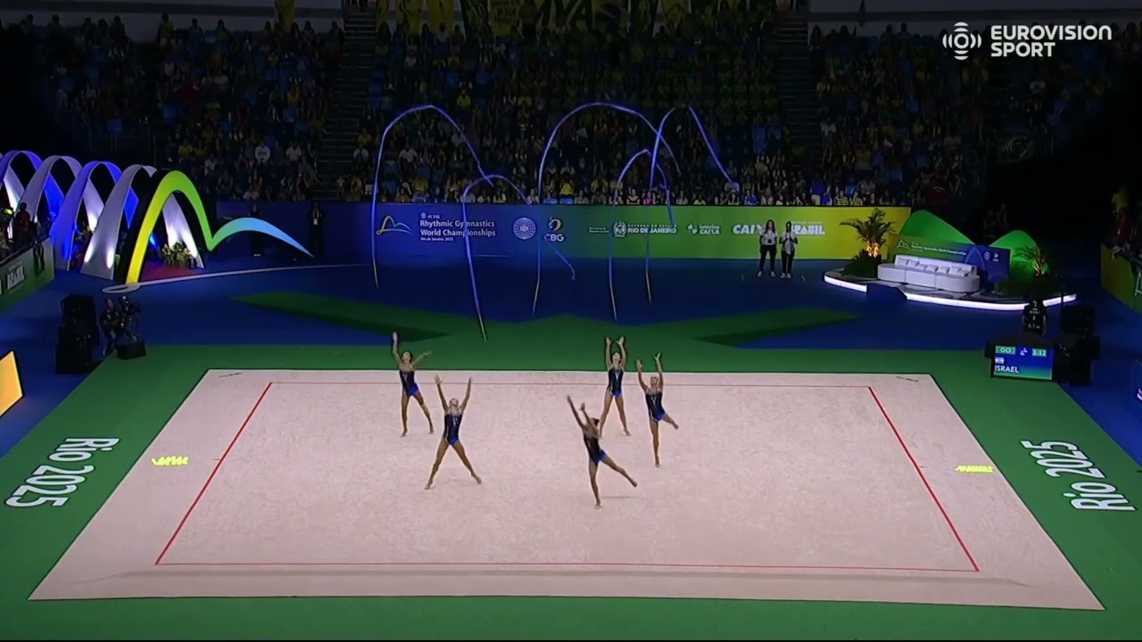 ISRAEL group 5 RIBBONS 25,3 - Apparatus Final - WCh Rio 2025