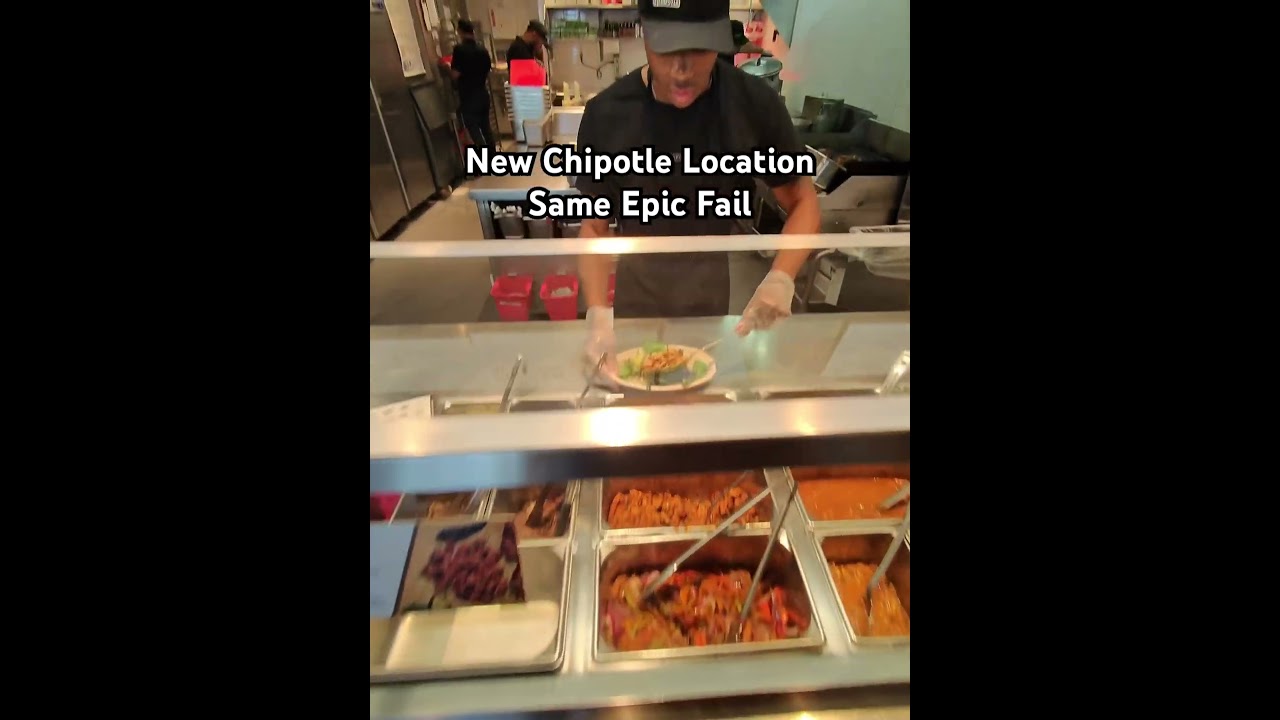 #chipotle employee clearly slept during ServSafe class | Watch Till End 👀 Epic Fail