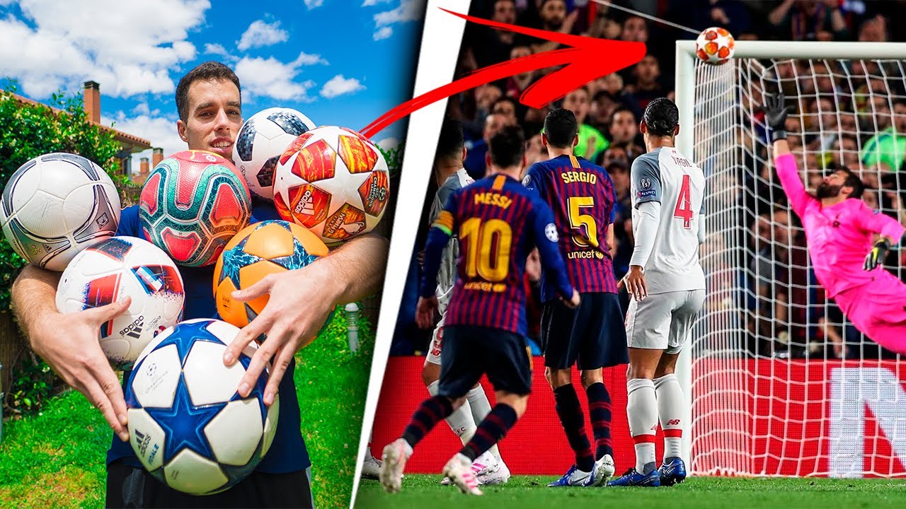LOS MEJORES GOLES MARCADOS CON ESTOS BALONES - Mi colección de futbol