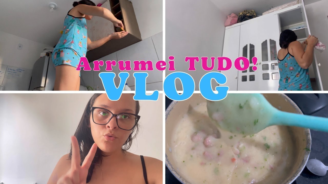 Como Organizei TUDO na Minha Casa | Vlog de Mãe atípica – Dicas de Rotina e Organização!