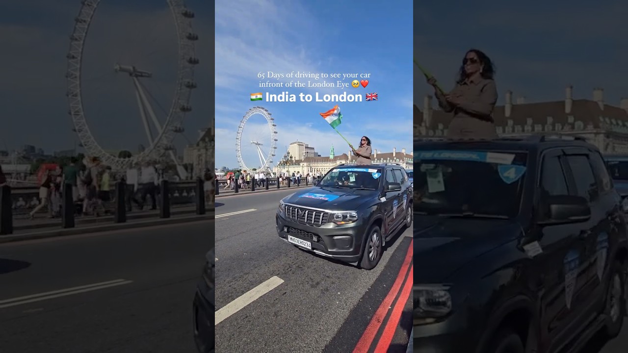 India to London by Road | Road to London | Season 7 | 2025  #indiatolondon #roadtolondon2025 #short