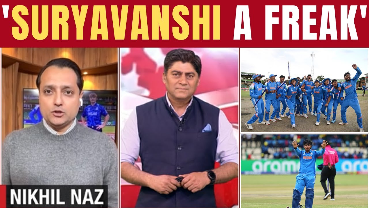 Vaibhav Suryavanshi's record 175 blazes India to record-extending 6th U19 World Cup title