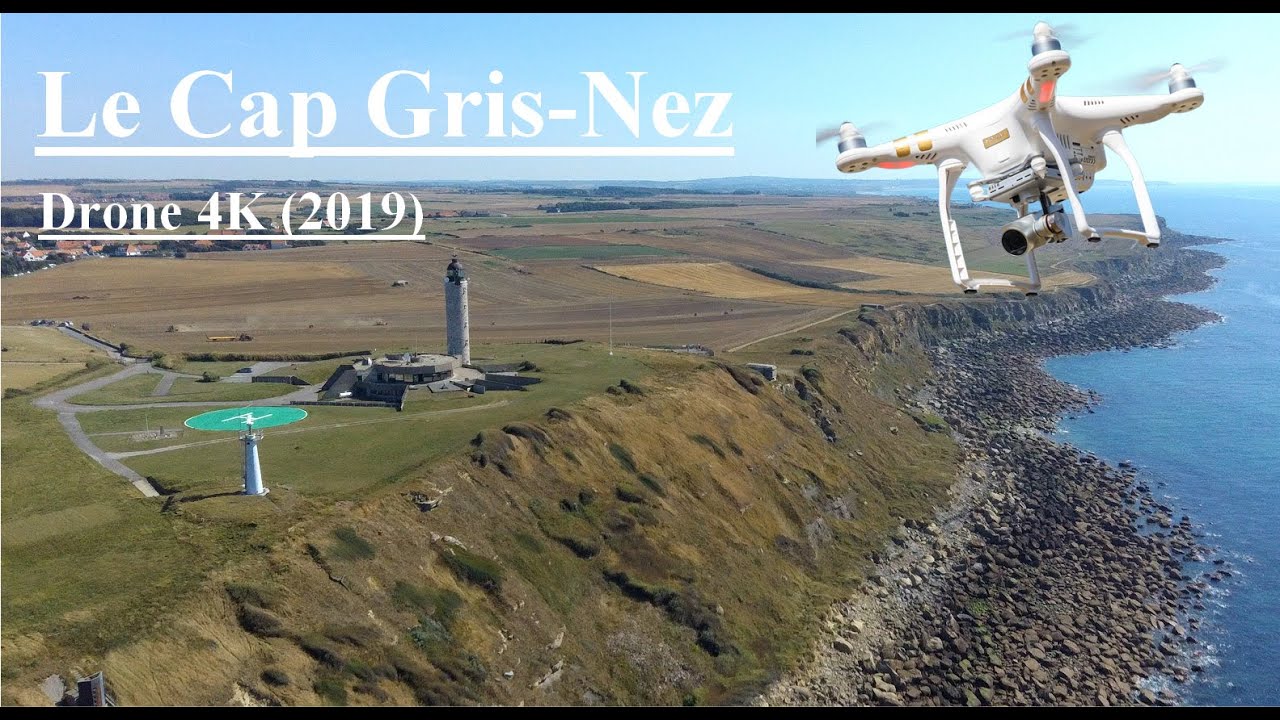 Le Cap Griz-Nez vu du ciel en 4K (Drone)