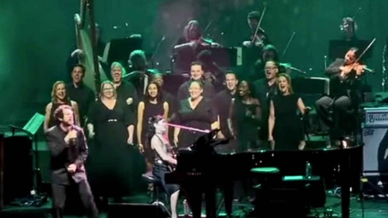 You Raise Me Up - Josh Groban Live with Melbourne Contemporary Choir at the Sidney Myer Music Bowl