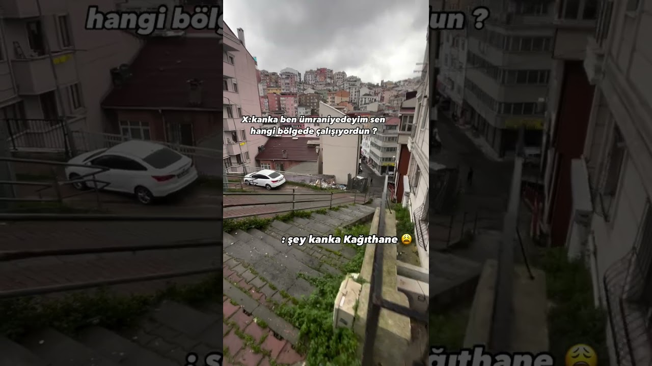 &bull; Kağıthanenin o meşhur yokuşları #kağıthane #kurye #motor #motovlog #aboneol #beğen